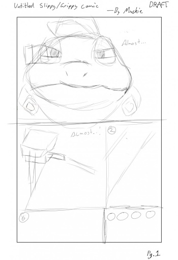 [Muskie] Untitled Slippy/Grippy comic (Star Fox) [in progress] cover