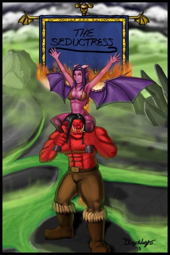[Skyrelyks] The Seductress (World of Warcraft) cover