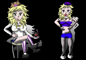 Tsuki rol character (Vampire The Masquerade) cover