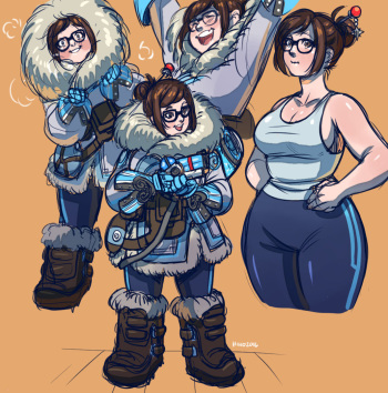 Overwatch - Mei-Ling Zhou cover
