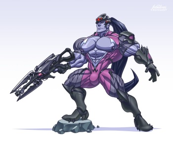 [The Fabulous Croissant] Widowmaker (Overwatch) cover