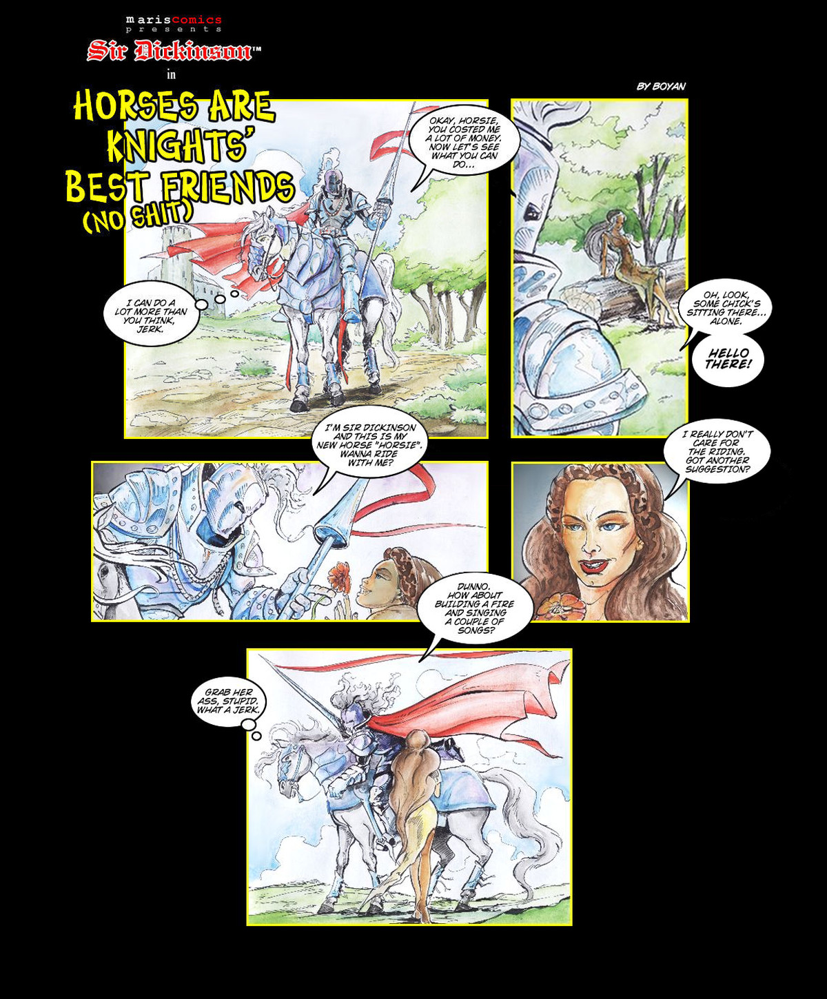 Sir Dickinson - Horses are knights' best friends page 2 full