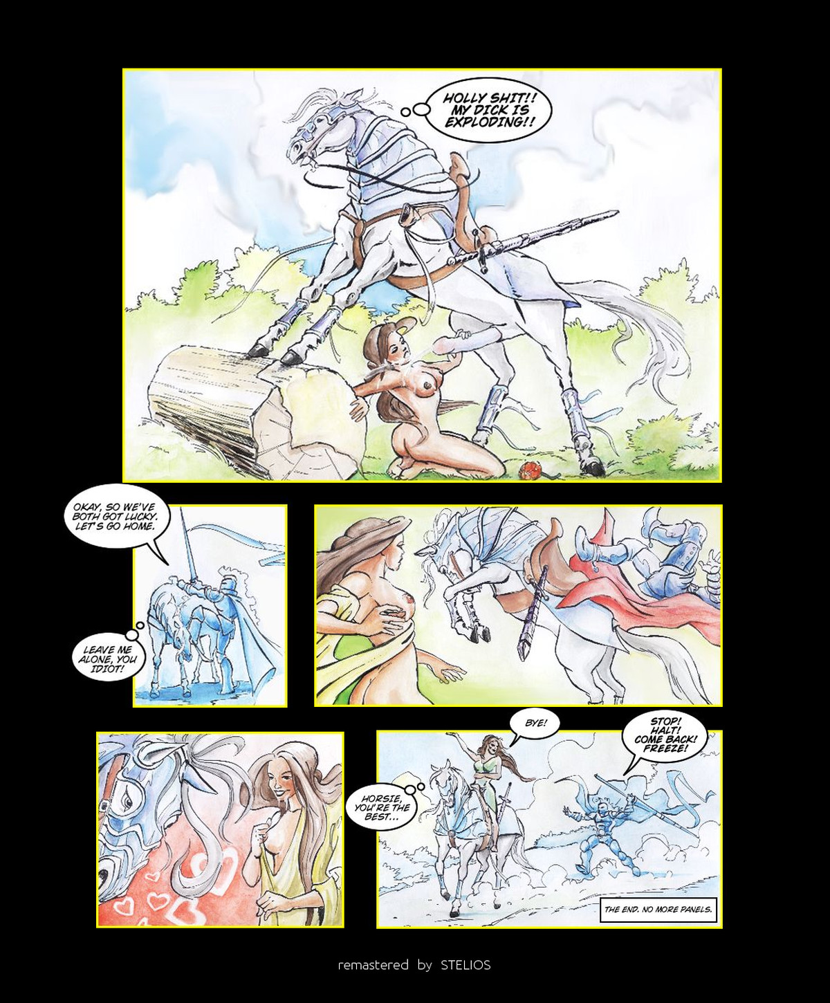Sir Dickinson - Horses are knights' best friends page 7 full