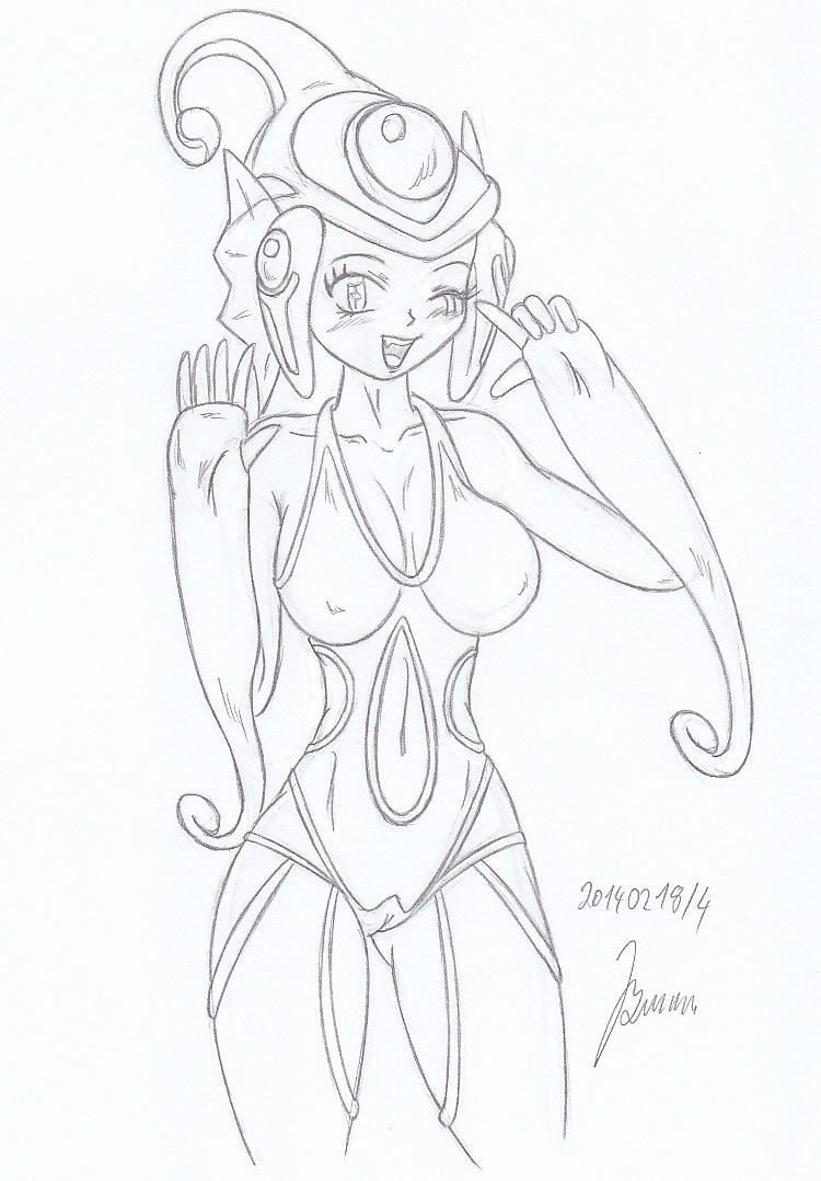 Lanamon_ My miny_Sketches work_4 page 11 full