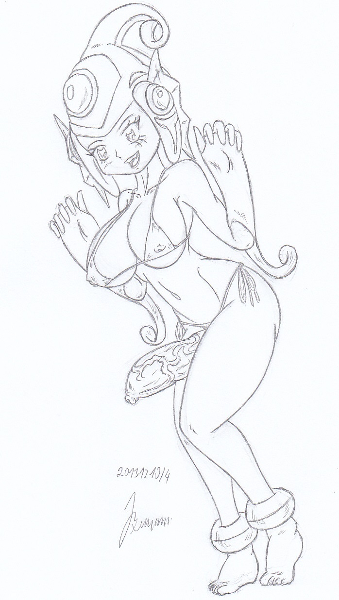 Lanamon_ My miny_Sketches work_4 page 9 full