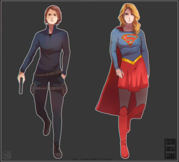 [BadAssPANTieStalker] Lena x Kara (Supergirl) (Ongoing) cover