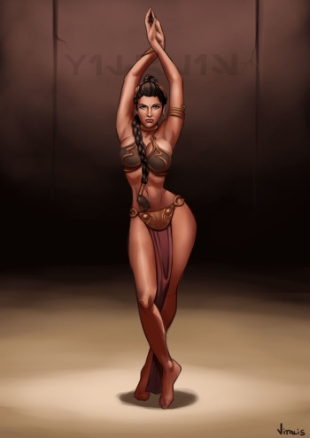 [Vitalis] Leia Bimbofication (Star Wars) cover