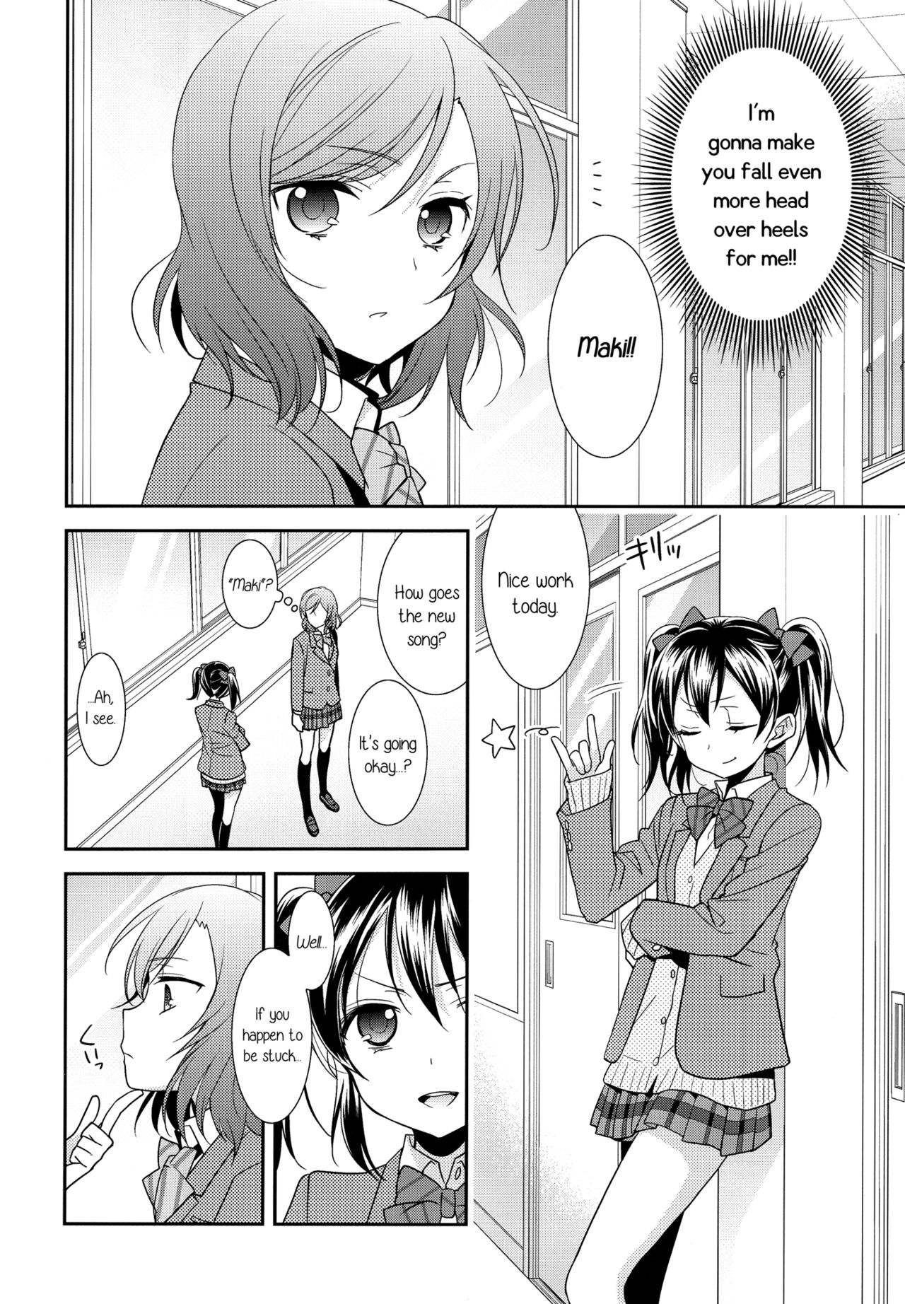 Uchuu No.1 Idol Nico-nii ga Choro Sugi Maki-chan ni Okoru no wa Atarimae desu. page 7 full