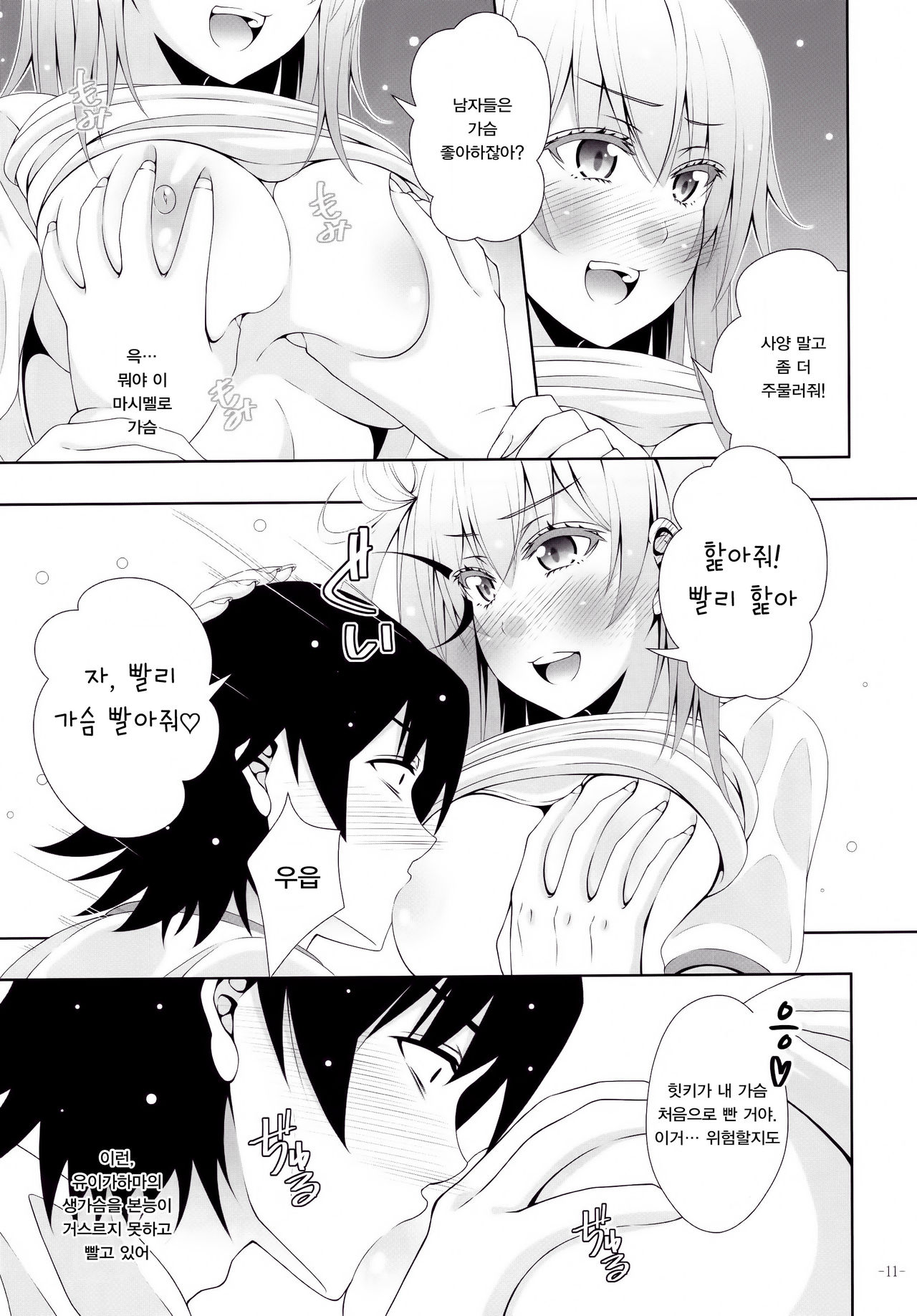 Yahari Yuigahama Yui wa Doushiyoumonaku Bitch De Aru page 8 full