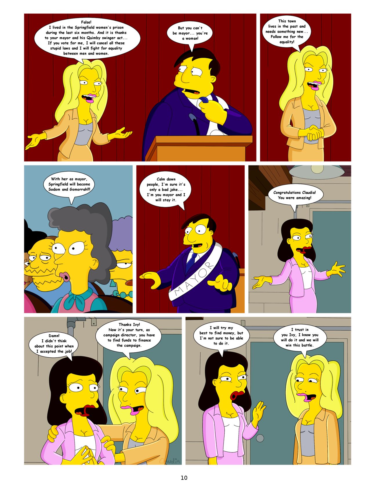 Simpsons —  — 2 — Conquest Of Springfield page 11 full