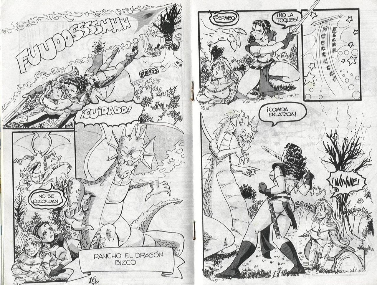 Chicas Trabajadoras 44 - La Guerra Medieval page 10 full