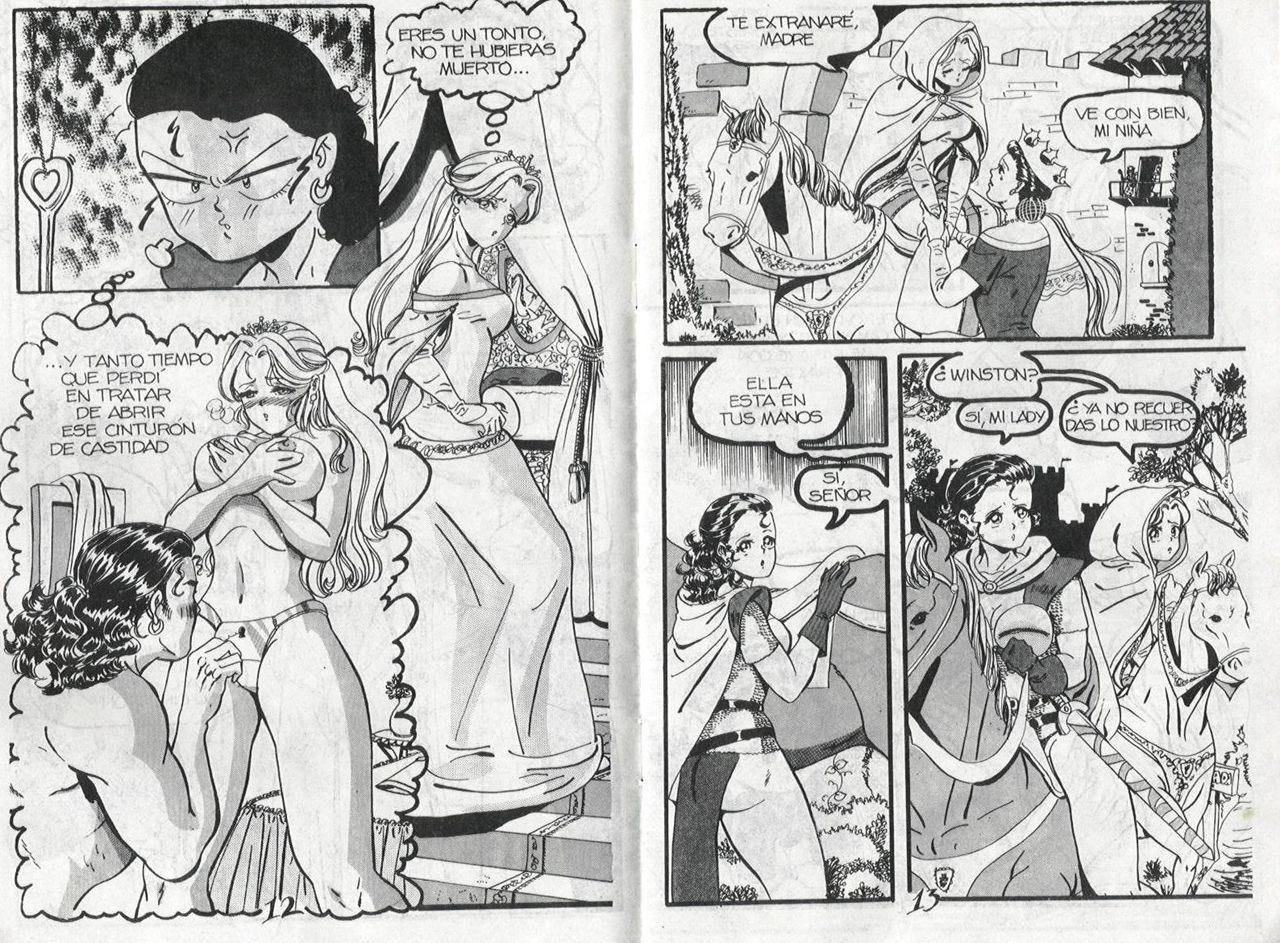 Chicas Trabajadoras 44 - La Guerra Medieval page 8 full