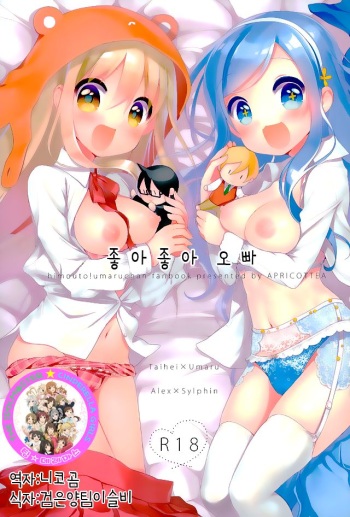 (SC2016 Winter) [APRICOTTEA (Minami)] Sukisuki Onii-chan  | 좋아 좋아 오빠 (Himouto! Umaru-chan)  [Korean]  [팀☆데레마스] cover
