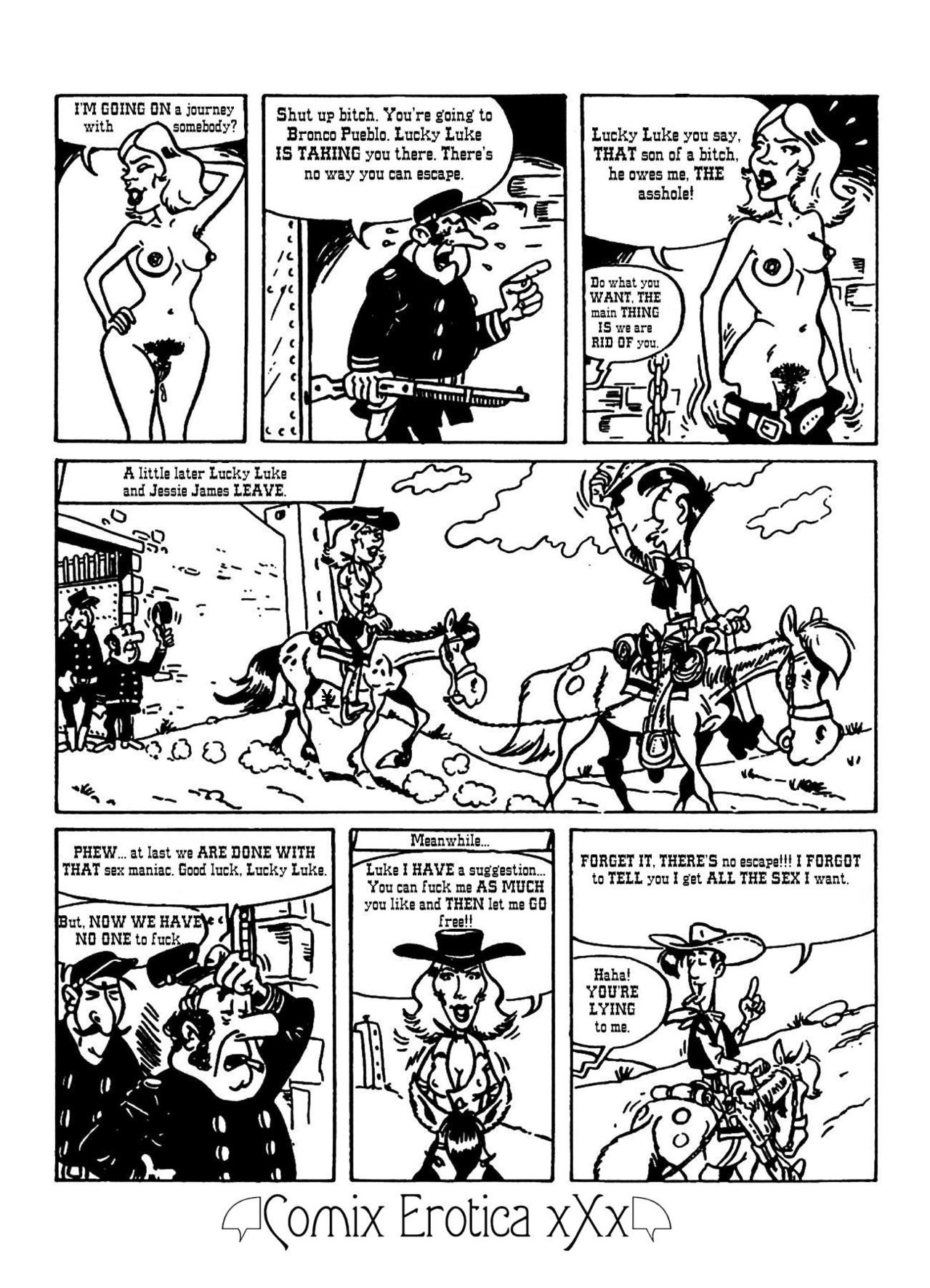 The Sex-Adventures of Lucky Luke page 11 full
