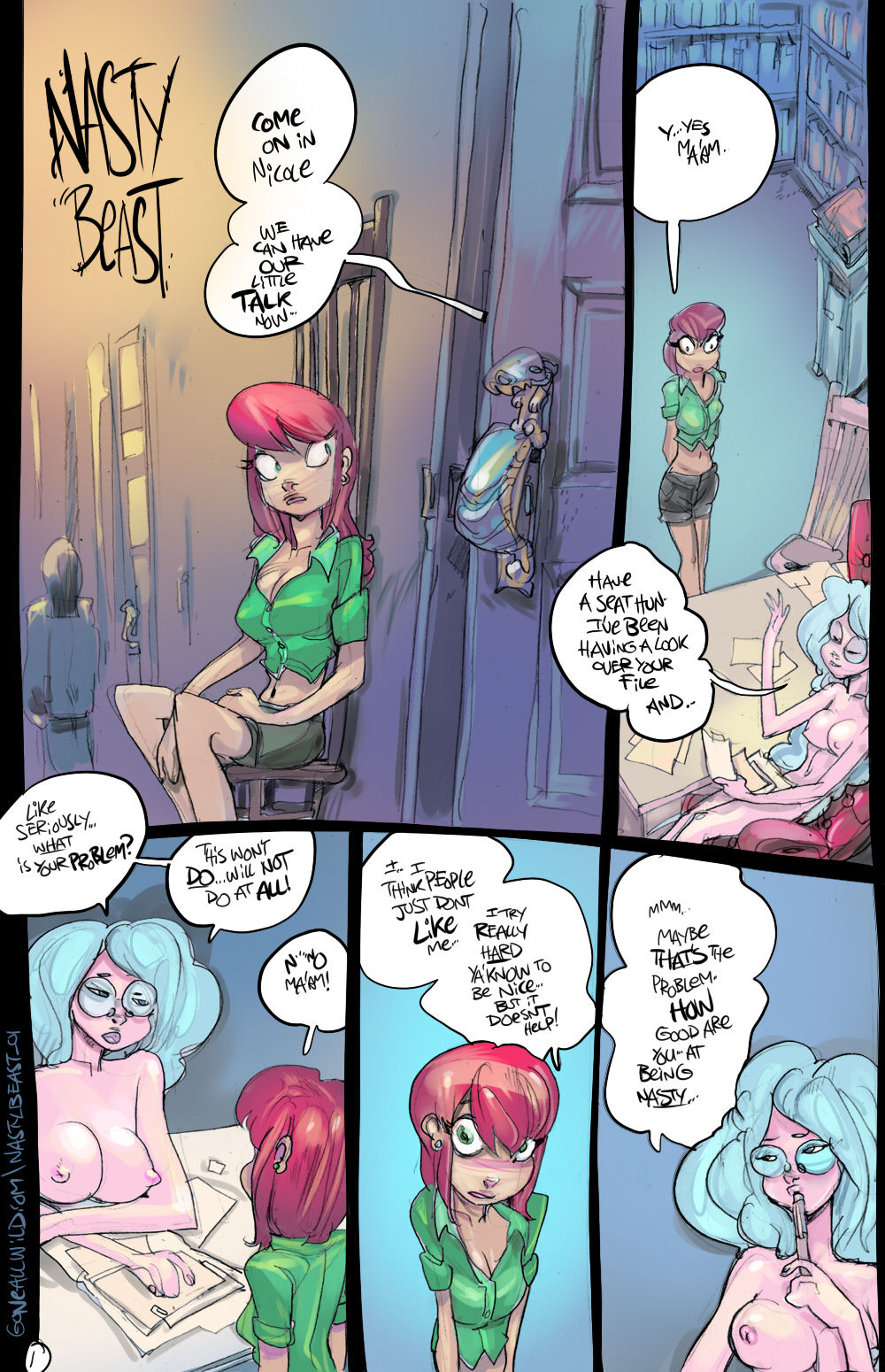 Nasty Beast page 1 full