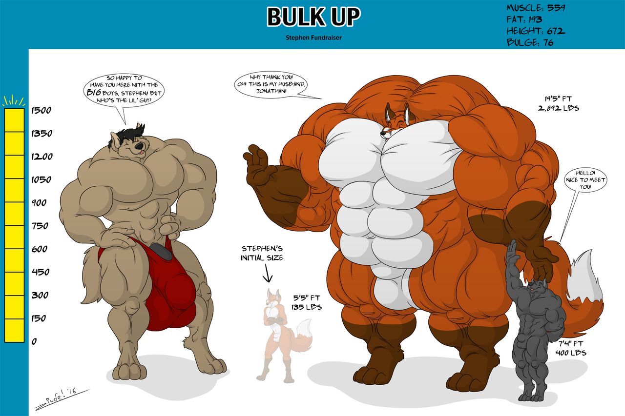 Bulk Up Stephen Fundraiser, Help Him Grow! page 11 full