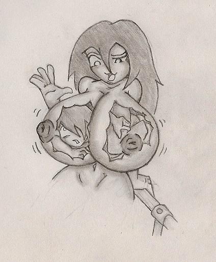 Breast/Cleavage/Nipple Vore page 8 full