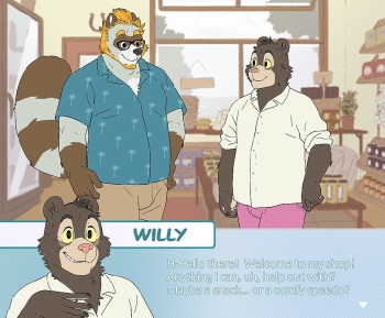 [Artdecade] Tanuki dad x Willy Bear cover