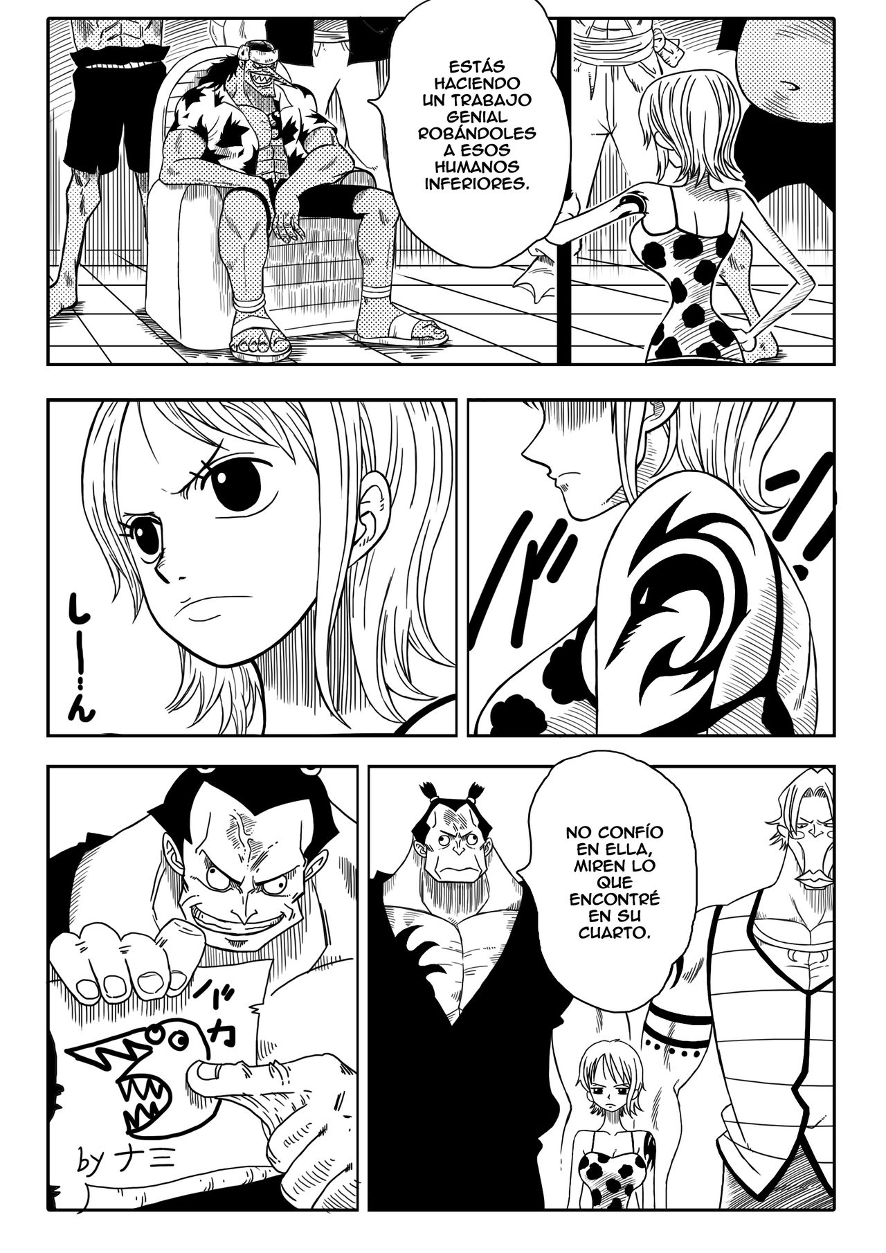 Two Piece - Nami vs Arlong page 4 full