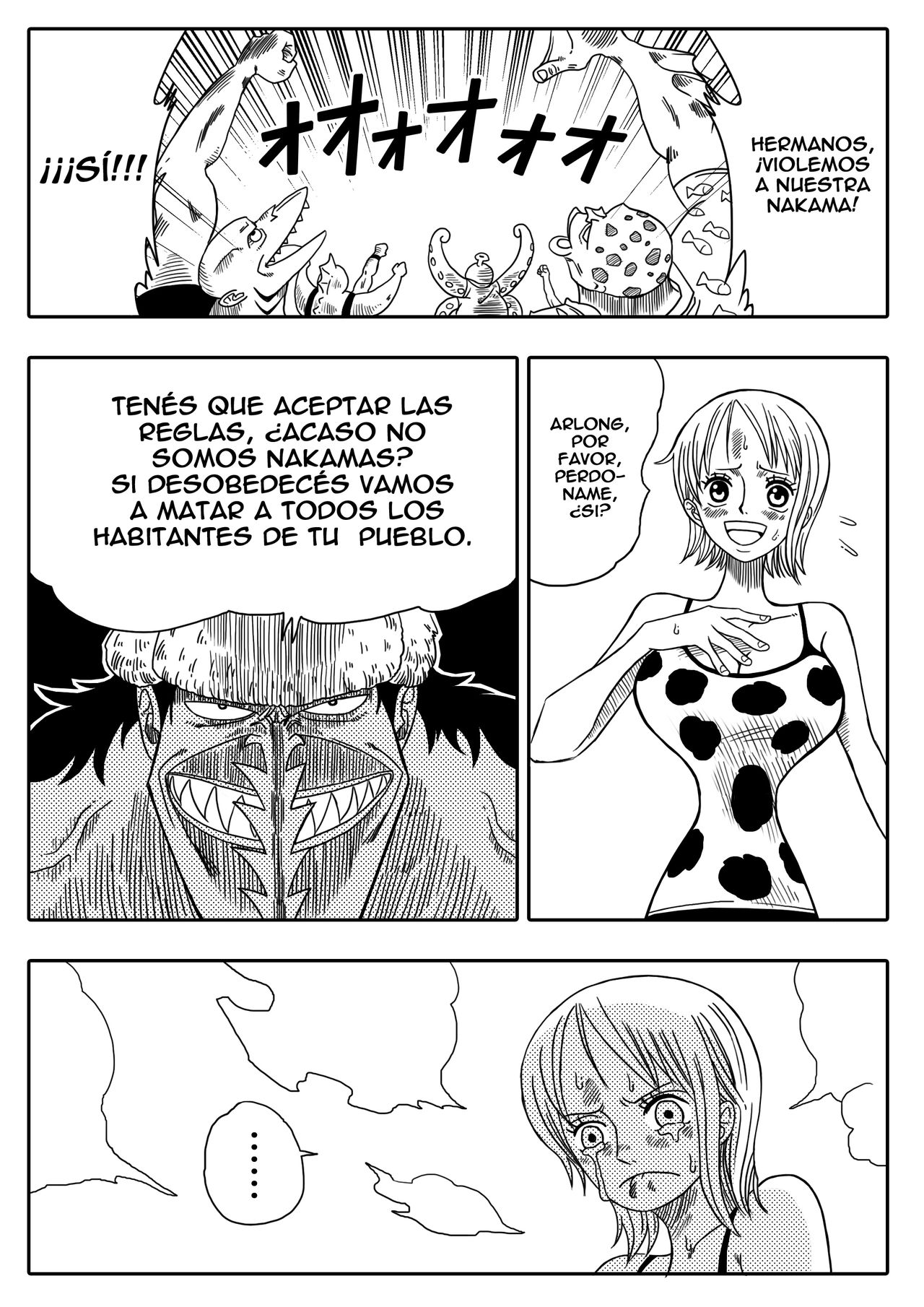 Two Piece - Nami vs Arlong page 7 full