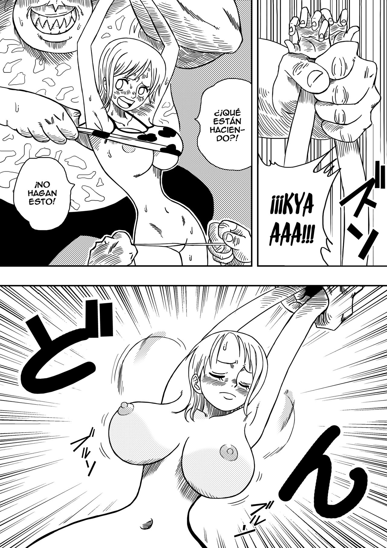 Two Piece - Nami vs Arlong page 8 full