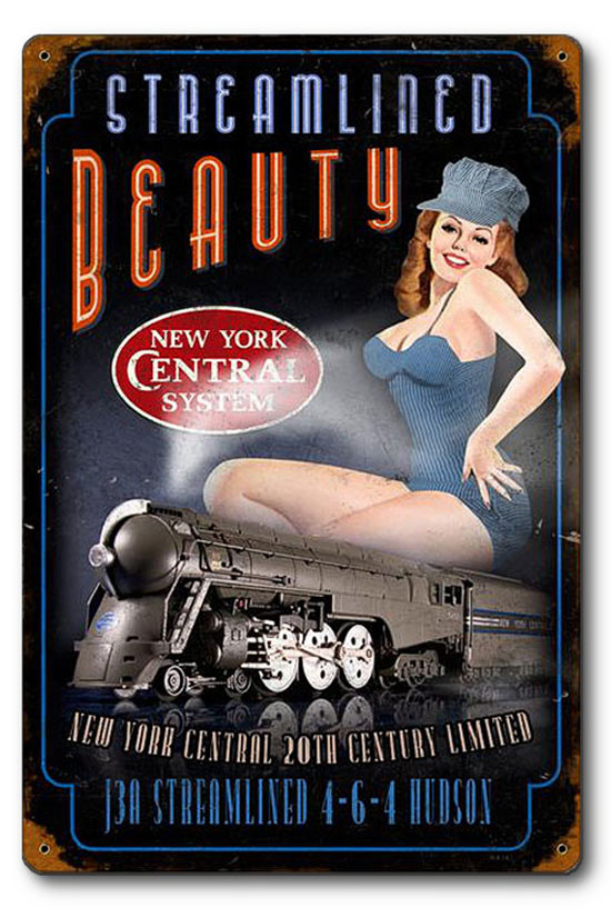 Railroad Pinup Girls page 1 full