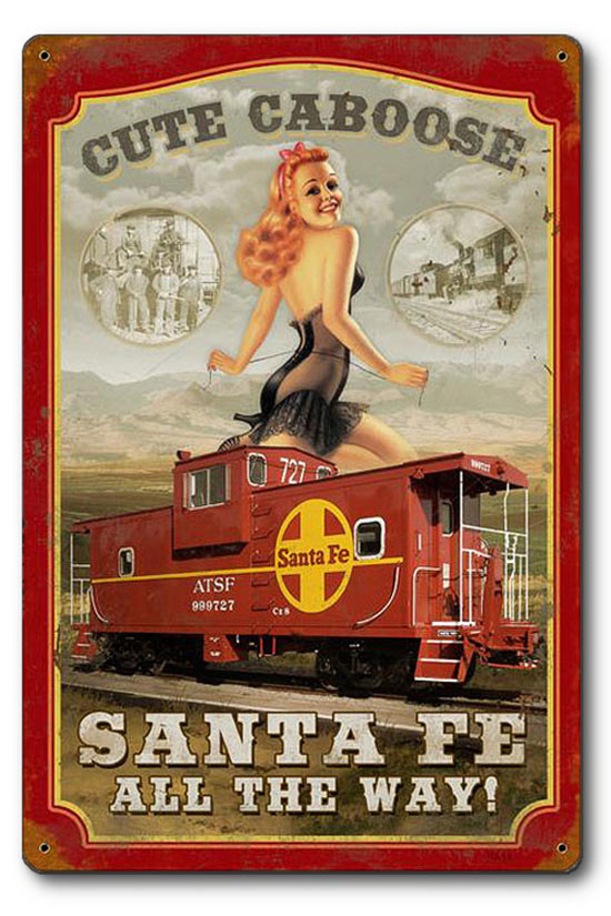 Railroad Pinup Girls page 11 full