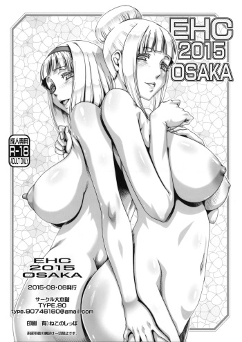 (CT26) [Daihonei (TYPE.90)] EHC 2015 OSAKA (Shimoneta to Iu Gainen ga Sonzai Shinai Taikutsu na Sekai) [French] [Narniat] cover