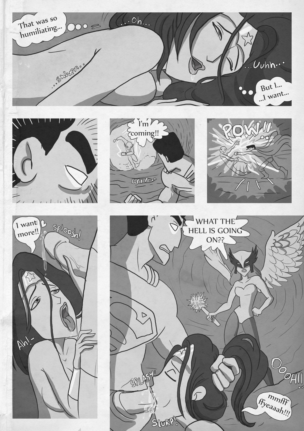 superhero sex art page 10 full
