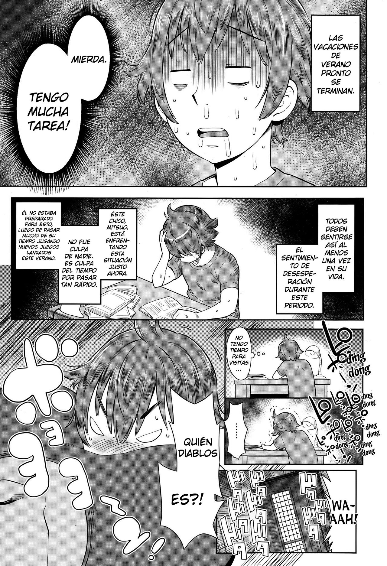 Natsu no Owari ni Ijiwaru Nee-chan - My mean elder sister at the end of summer. | Mi Cruel Hermana Mayor al Final del Verano page 1 full