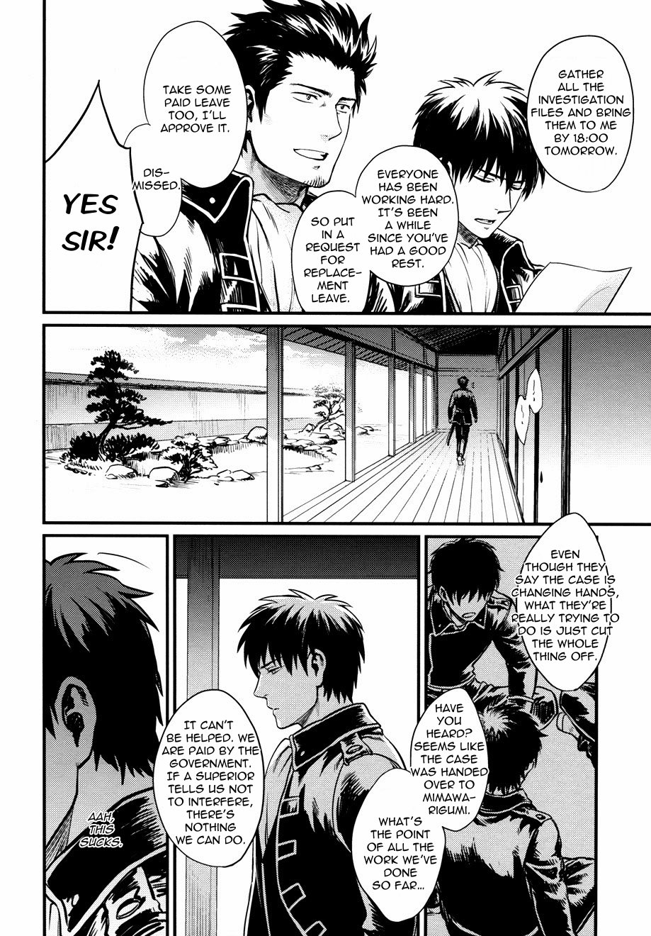 I’m here saying nothing page 4 full