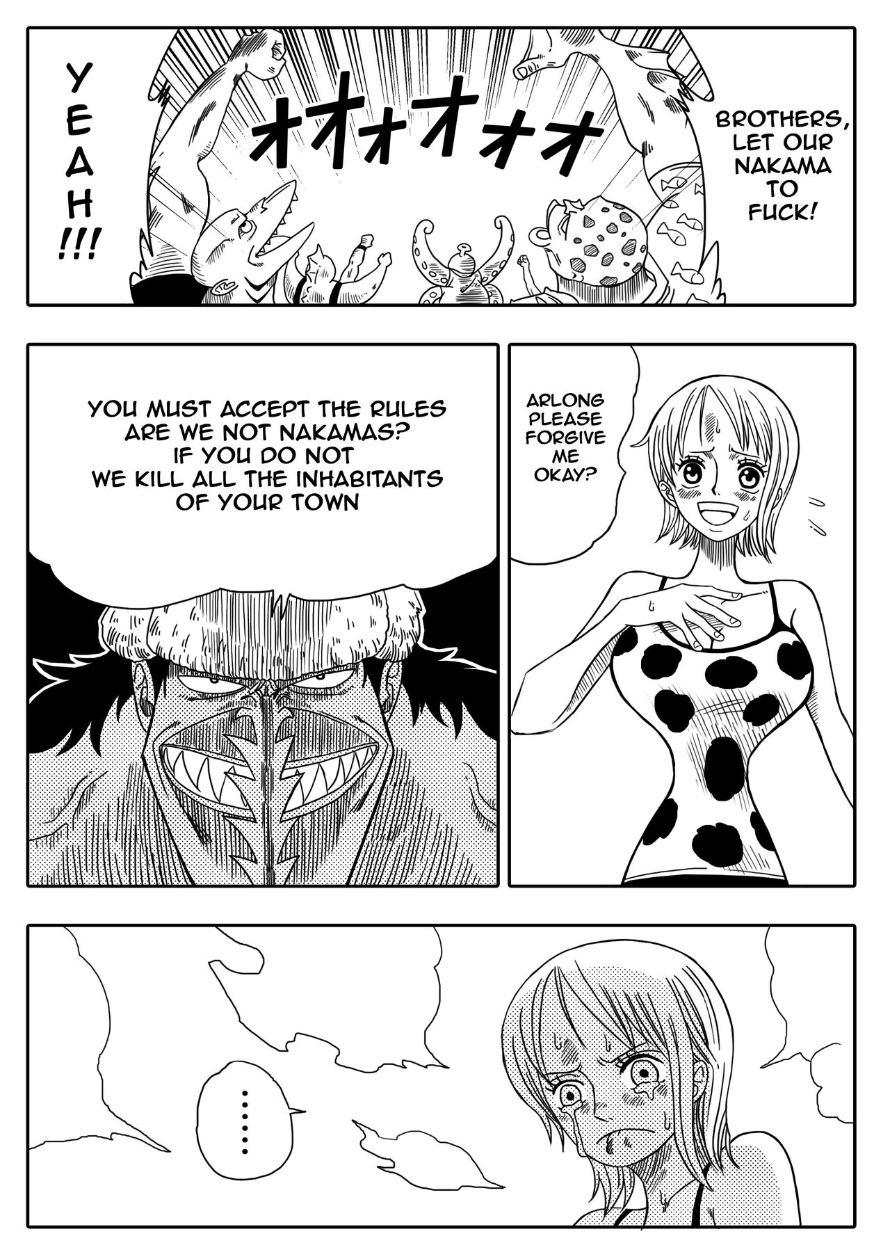 Two Piece - Nami vs Arlong page 7 full