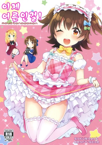 (C90) [CRAFT-GEAR (Yazawa Oke)] Mou Otona da mon! (THE IDOLM@STER CINDERELLA GIRLS) [Korean] cover