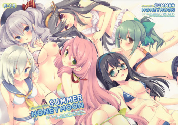 (C90) [D.N.A.Lab. (Miyasu Risa)] Yome Ippai Teitoku no Summer Honeymoon (Kantai Collection -KanColle-) cover
