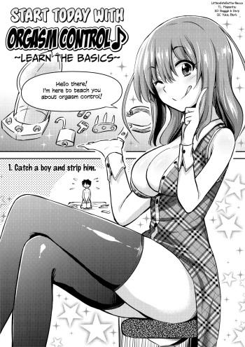 [Akai Mato] Ashita Hajimetai Shasei Kanri ~Daitai Konna Mon Hen~ | Orgasm Control (Boku wa Kanri Kanri Kanri Sarete Iru Melonbooks Kounyuu Tokuten) [English] =LWB= cover