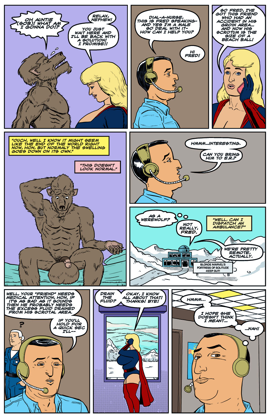 Blonde Marvel - Mervin The Monster page 5 full