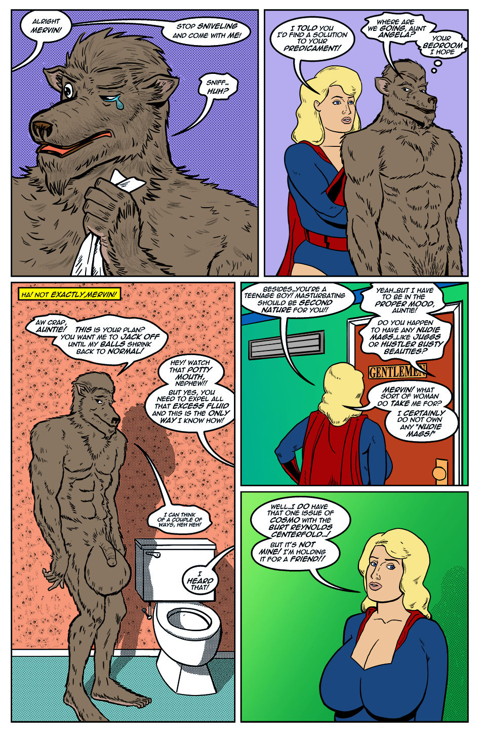 Blonde Marvel - Mervin The Monster page 6 full