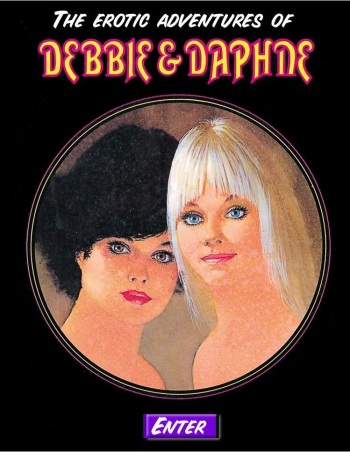 The Erotic Adventures Of Debby And Daphne cover