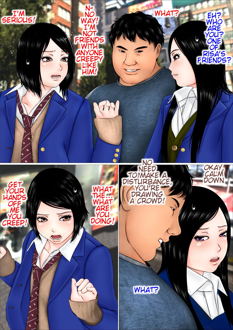 Ore dake ga Nani o Shite mo Yurusareru Sekai Sono Hen ni Ita Joshikousei 2-ningumi o Koukai Rape -Zenpen- page 11 full