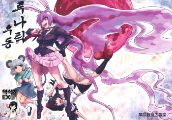 (C77) [Kakumei Seifu Kouhoushitsu (Kamiya Suzuka, RADIOHEAD)] Lunatic Udon | 루나틱 우동 (Touhou Project) [Korean] [팀 면갤] cover