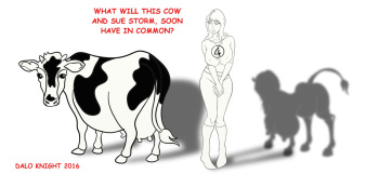 [DALO KNIGHT] Project 35: What Will This Cow and Sue Storm Soon Have In Common? cover