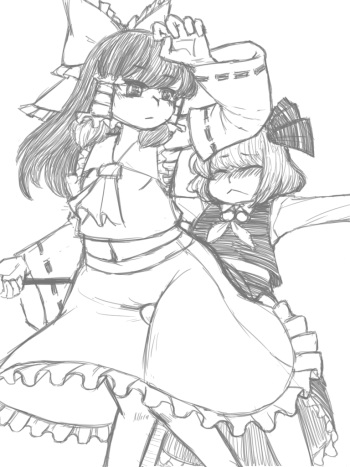 [Hell Angel(ヘエル.アンゲル)] Rumia x Reimu (Touhou Project) [English] cover