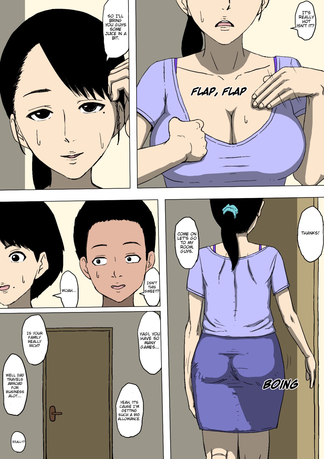 Hahaoya to Tomodachi ga Katte ni Yatte Ita | My Buddies Fuck My Mom How and When They Want page 4 full