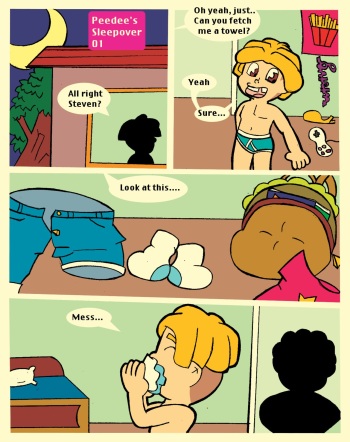 Peedee's Sleepover (Steven Universe) cover