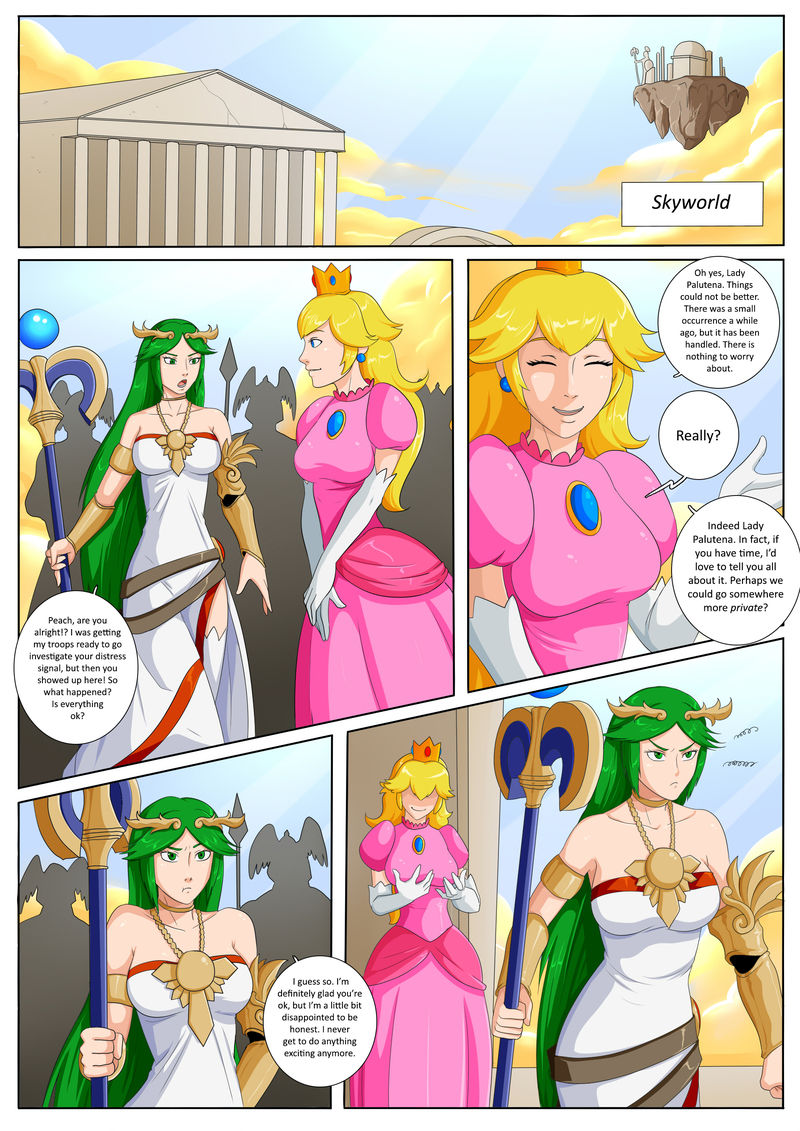 Kid Icarus - Palutenas Princessification page 1 full