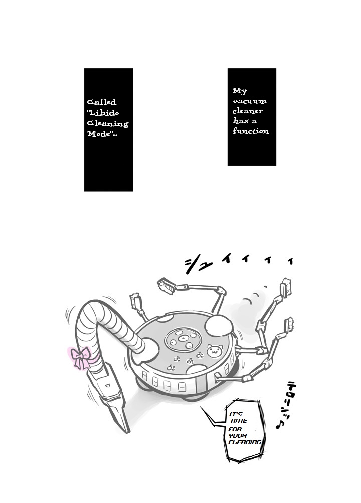 Soujiki ni Okasareta - Senmenjo Hen - | Molested by a Vacuum Cleaner - In the Bathroom - page 2 full