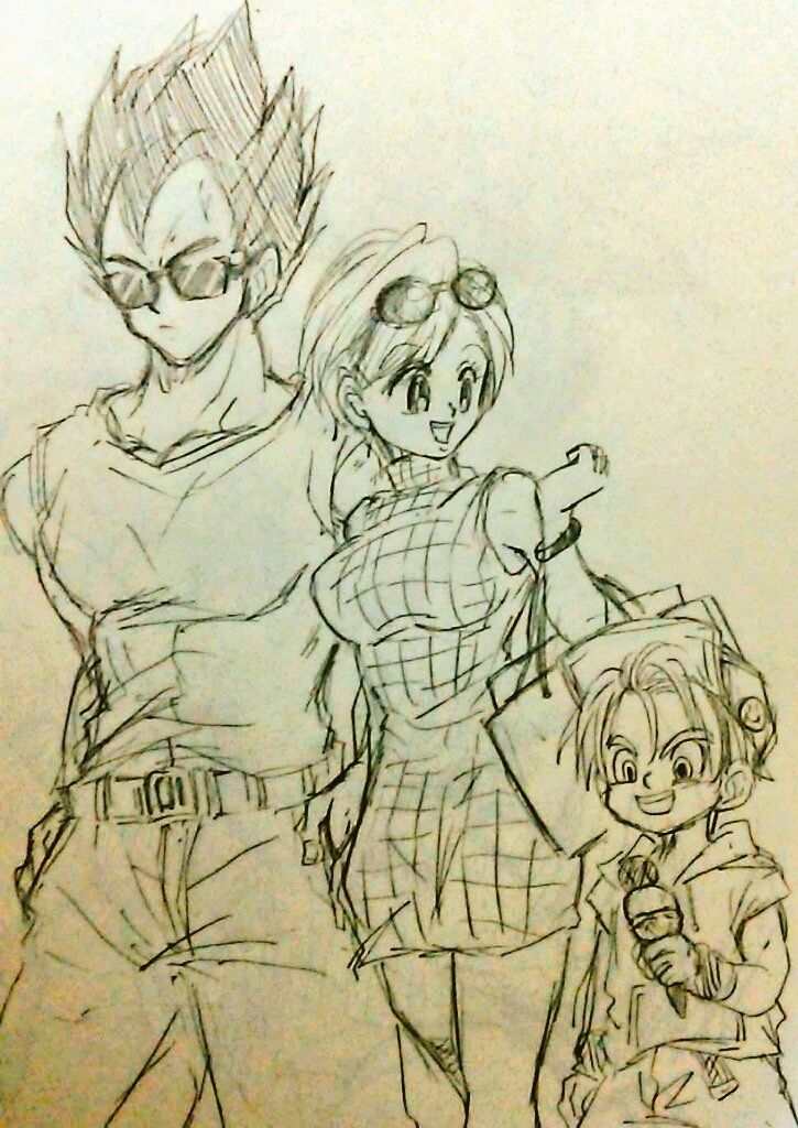 VegeBul rakugaki manga modoki page 7 full