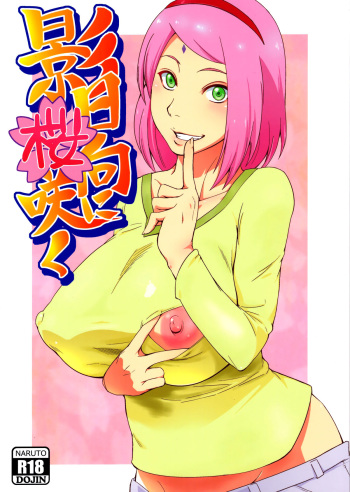 (C90) [Karakishi Youhei-dan Shinga (Sahara Wataru)] Kage Hinata ni Sakura Saku (Naruto) [French] {SAXtrad} cover