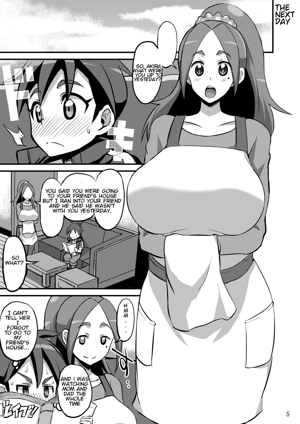Papa ni wa Naisho yo? | Don't Tell Dad OK! page 4 full