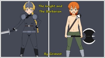 [Grimest] The Knight and the Barbarian [English] cover